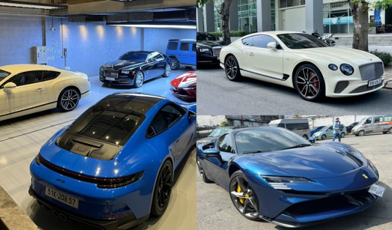 Năm 2022 bùng nổ mua sắm siêu xe của Cường "Đô-la" với những xe nào? Chiếc rẻ nhất cũng đã hơn 6 tỷ đồng