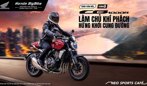 Vén màn mô tô phân khối lớn Honda CB1000R 2023 tại Việt Nam, giá từ 510 triệu đồng