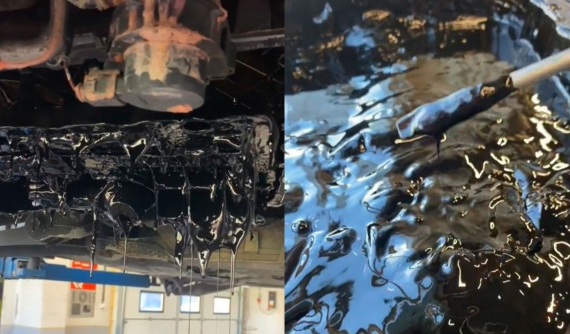 Chủ xe không thay dầu cho ô tô trong suốt 60.000 km và cái kết