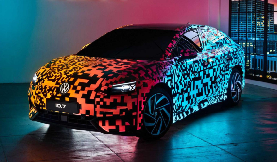 Sedan điện Volkswagen ID.7 ra mắt tại CES 2023