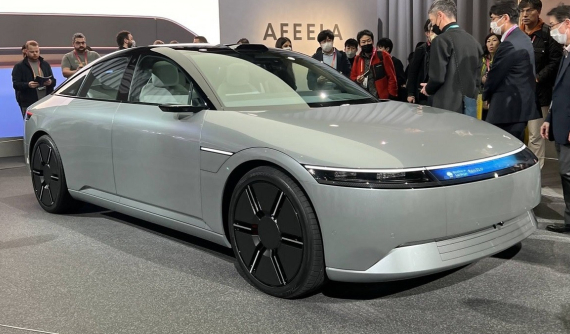 Honda và Sony ra mắt ô tô điện mới mang thương hiệu Afeela, có thể lắp cả máy chơi game PlayStation