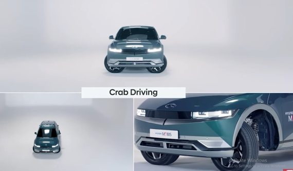 Xe điện Hyundai Ioniq 5 sẽ có thể đi ngang như cua, chị em dễ dàng đỗ xe