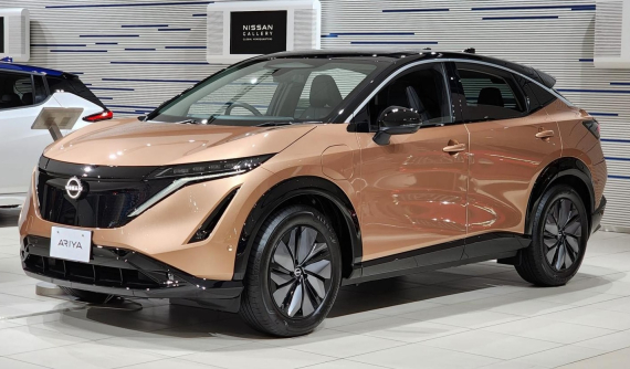 Nissan Ariya - ô tô điện nằm cùng phân khúc với VinFast VF7 - lần đầu tiên được trưng bày tại Đông Nam Á