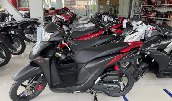 Doanh số xe máy Honda trong năm 2022 tăng cao, bán chạy nhất vẫn là Vision