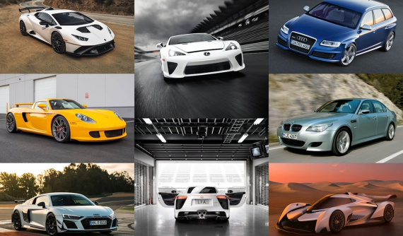 Top 7 mẫu xe ô tô sử dụng động cơ V10 tốt nhất