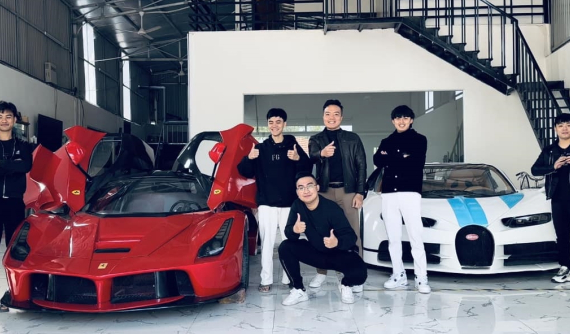 Sau Bugatti Chiron, Nhết TV tiếp tục cho ra lò sản phẩm chế tạo Ferrari LaFerrari