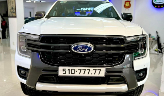 Bấm được biển số ngũ quý 7 cho Ford Ranger, chủ xe mạnh dạn rao bán 2,4 tỷ đồng
