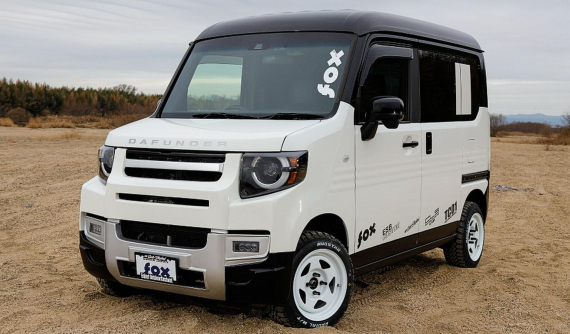 Dafunder - Màn "hợp thể" của Land Rover Defender và Honda N-Van qua bàn tay hãng độ xe Nhật Bản