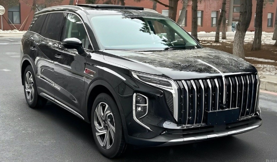 SUV gia đình cỡ lớn Hồng Kỳ HS6 lộ diện, ra mắt vào tháng sau