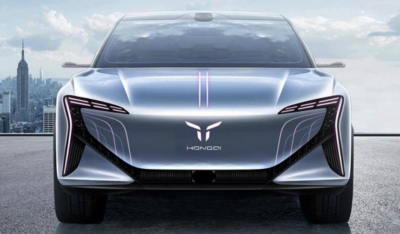 Hồng Kỳ E202 - SUV thuần điện với kích thước như VinFast VF9, có thể chạy 300 km sau 5 phút sạc