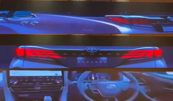 "Chuyên cơ mặt đất" Toyota Alphard 2023 bất ngờ lộ diện, nội thất "sang chảnh" như xe Lexus