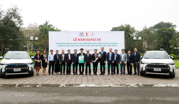 Toyota Việt Nam triển khai dự án nghiên cứu nhiên liệu sinh học