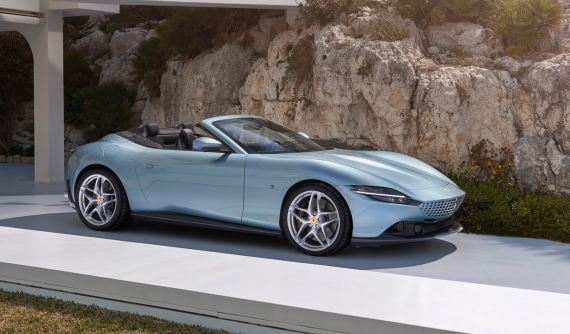 Phiên bản mui trần của Ferrari Roma đang "ăn khách" tại Việt Nam ra mắt: Thưởng thức bầu trời xanh hay vì sao chỉ 13,5 giây