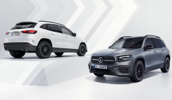 Bộ đôi SUV hạng sang Mercedes-Benz GLA và GLB 2024 "dắt tay nhau" ra mắt, không còn hộp số sàn