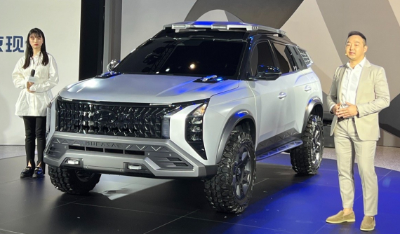 Hyundai Mufasa Adventure - SUV cỡ C với lưới tản nhiệt như Tucson, đèn hậu giống Santa Fe