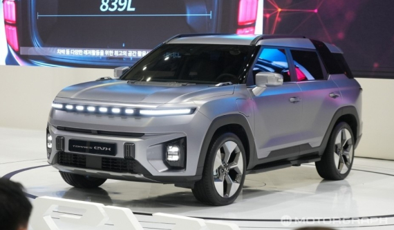 KG Mobility Torres EVX - SUV điện giá rẻ mới của Hàn Quốc, kích thước như VinFast VF8, bán ra trong năm nay