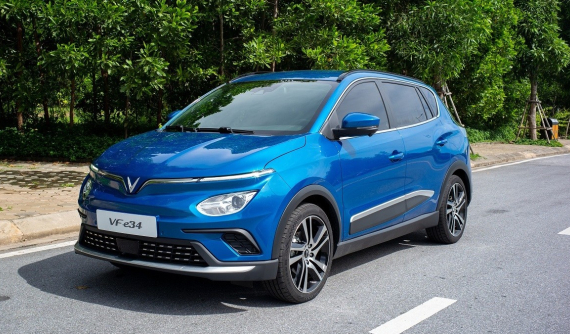 Sau khi cập nhật phần mềm, VinFast VF e34 tăng quãng đường di chuyển lên 318 km/lần sạc