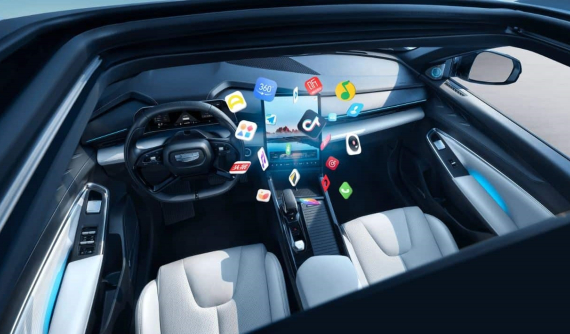 SUV cỡ C Boyue Cool lộ ảnh nội thất, đúng là có thêm bàn tay của Volvo vào nhìn "sang, xịn, mịn" hẳn