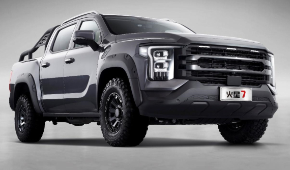 Foton nhá hàng xe bán tải mới Mars 7, không thoát khỏi việc "nhái" Ford F-150 Raptor