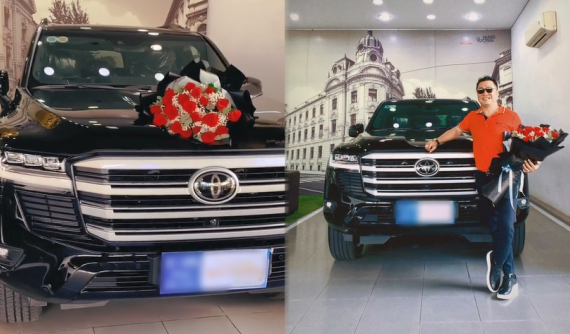 Diễn viên Lý Hùng tậu Toyota Land Cruiser 2023, giá chỉ từ 4,3 tỷ đồng