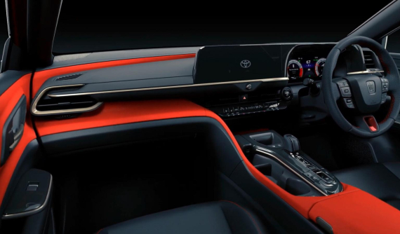 Toyota Crown Sport 2024 - SUV cỡ trung với ngoại thất như Ferrari Purosangue - lần đầu lộ nội thất