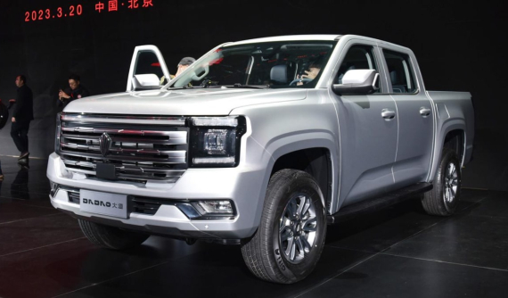 JMC Dadao - xe bán tải Trung Quốc sử dụng động cơ của Ford ra mắt, có cả bản thuần điện