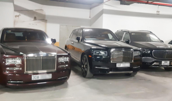 Bộ sưu tập xe toàn Rolls-Royce và Bentley với tổng trị giá gần 150 tỷ đồng của ông Lê Thanh Thản, không có bất kỳ siêu xe nào