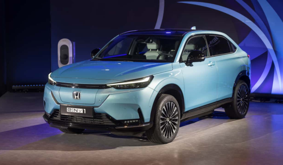 SUV điện cỡ B Honda e:Ny1 2023 trình làng với thiết kế giống HR-V nhưng nội thất "sang, xịn, mịn" hơn