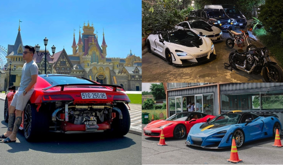 Bộ sưu tập siêu xe của Tống Đông Khuê: 9X xây dựng hình ảnh doanh nhân thành đạt, từng có màn hỏi vợ toàn siêu xe