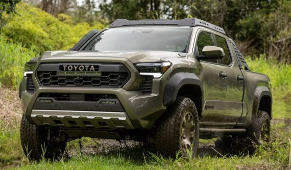 Cận cảnh thiết kế của "thợ săn đường mòn" Toyota Tacoma Trailhunter 2024