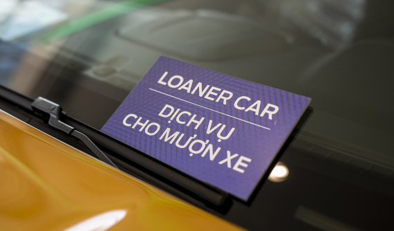 Ford Việt Nam triển khai dịch vụ cho mượn xe tại đại lý