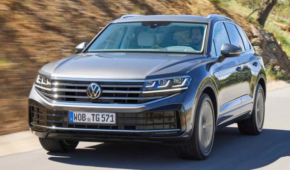 Vén màn Volkswagen Touareg 2024 với ngoại hình nâng cấp, chỉ dùng động cơ V6