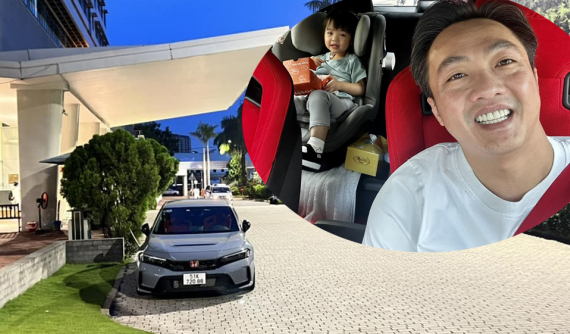 Cường "Đô-la" chia sẻ lái Honda Civic Type R 2023 hằng ngày, đưa con đi dạo cũng không quên làm điều này