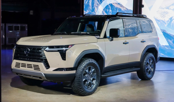 Ngắm thiết kế "bằng xương, bằng thịt" của SUV việt dã Lexus GX 2024 sẽ bán ở Việt Nam trong tương lai