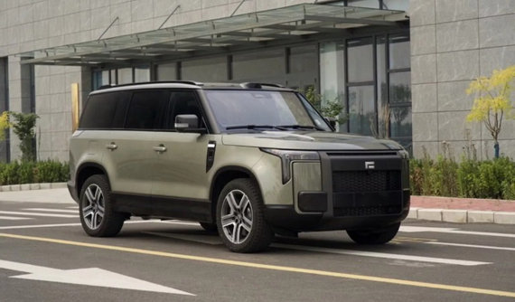 Stone 01 - SUV cỡ lớn mới của hãng xe Trung Quốc BAIC - có thiết kế như Land Rover Defender
