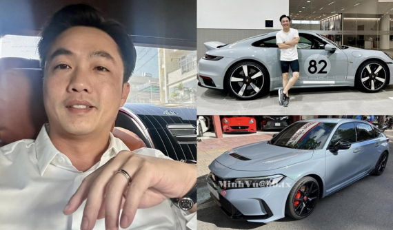 Những chiếc xe khủng mới về garage của Cường "Đô-la", Honda Civic Type R 2023 là bất ngờ lớn