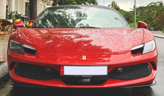Siêu xe mui trần Ferrari 296 GTS độc nhất Việt Nam chính thức "đóng biển" của tỉnh Bạc Liêu