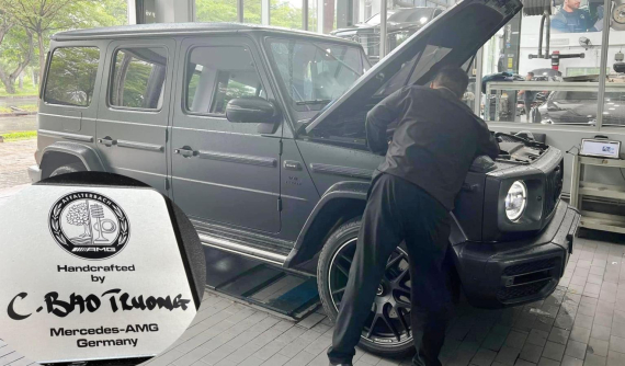Đây là chiếc Mercedes-AMG G63 thú vị nhất Việt Nam khi động cơ của xe do người Việt lắp ráp