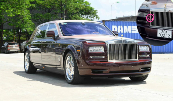 Đấu giá thành công, showroom nhanh chóng bấm biển mới cho Rolls-Royce Phantom Lửa thiêng, đổi vận để tìm người mua?