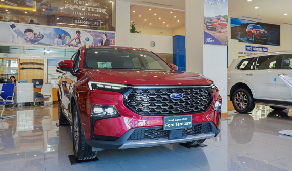 Ford Ranger và Territory được hỗ trợ 100% lệ phí trước bạ trong tháng 7/2023