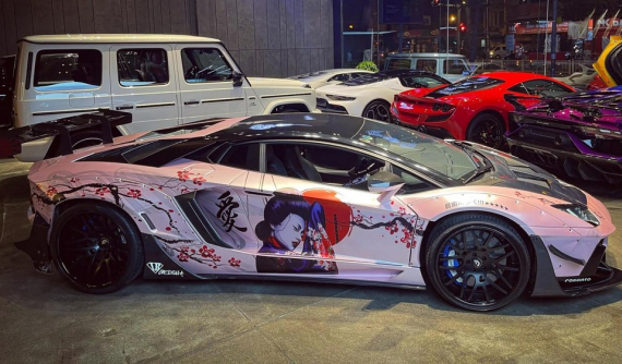 Lamborghini Aventador Limited Edition 50 từng xuất hiện trong showroom K-Supper bất ngờ Bắc tiến