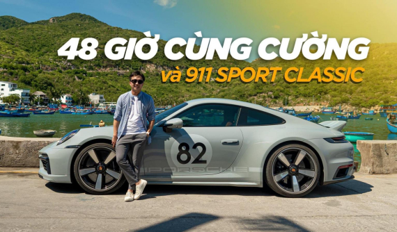 Cường "Đô-la" trải nghiệm nhanh Porsche 911 số sàn với 1.500 km trong 48 tiếng, tay chân mỏi nhừ, êm hơn 911 GT3
