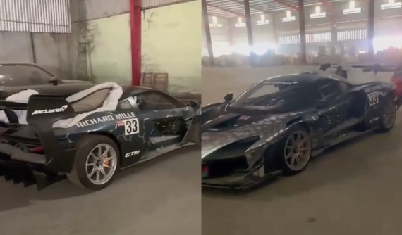 Xót xa với video xe đua McLaren Senna GTR có giá vài căn biệt thự bị "nhốt" tại kho cảng Tân Cảng