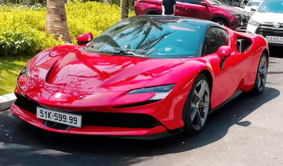 Siêu xe mui trần Ferrari SF90 Spider của đại gia bí ẩn Jacky giờ ra sao? Biển số đẹp hết nấc, giá lăn bánh gần 60 tỷ đồng