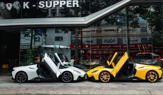 Trải nghiệm nhanh siêu xe "mai vàng" Maserati MC20 do K-Supper nhập về nước cho đại gia Tây Ninh, chưa đủ độc nên mang đi mạ vàng