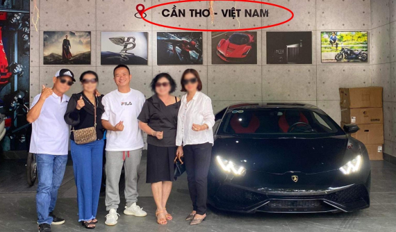 Ông chủ massage lớn nhất Cần Thơ tậu siêu xe Lamborghini Huracan từng của đại gia bitcoin