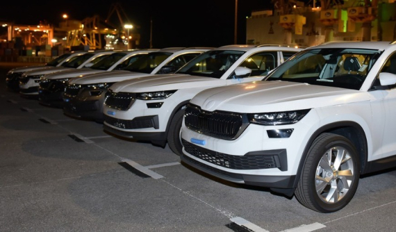 Lô xe Skoda Kodiaq đầu tiên cập cảng Việt Nam, chuẩn bị cho ngày bán ra