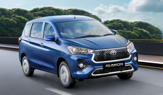 Toyota Rumion 2023 - MPV 7 chỗ gần như giống hệt Suzuki Ertiga - ra mắt thị trường châu Á