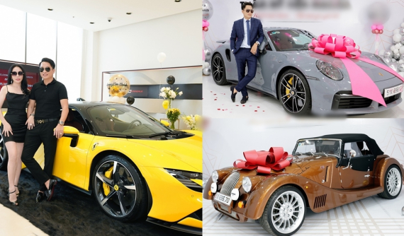 Bộ 3 siêu xe, xe thể thao được vợ chồng Hoàng Kim Khánh khoe chi gần 70 tỷ đồng mua trong vài tháng qua có gì hay?