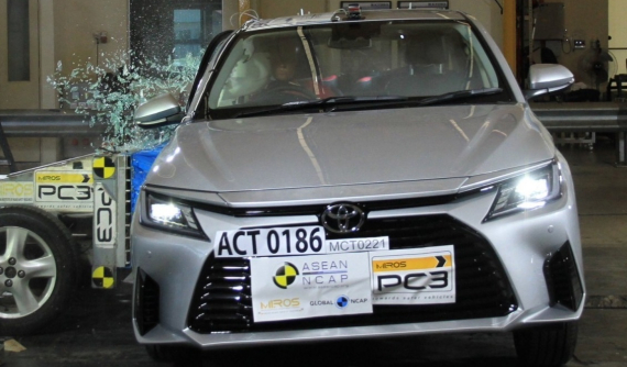 Sau bê bối gian lận thử nghiệm an toàn, Toyota Vios 2023 được ASEAN NCAP đánh giá 5 sao